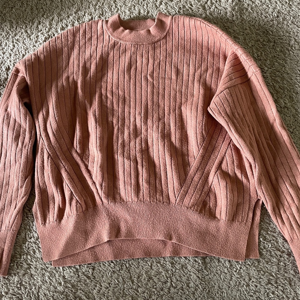 Abercrombie & Fitch Soft Ribbed Lounge Set Terracotta